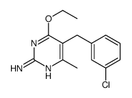5-(3-氯苄基)-4-乙氧基-6-甲基嘧啶-2-胺