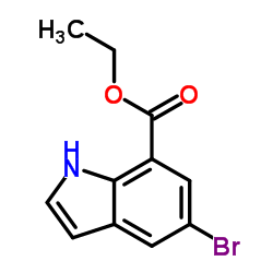 5-溴-1H-吲哚-7-羧酸乙酯