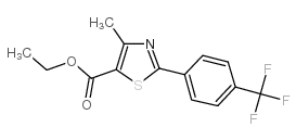 2-[4-(三氟甲基)]苯基-4-甲基-5-噻唑甲酸乙酯