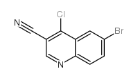 6-溴-4-氯-喹啉-3-甲腈