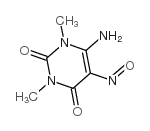 1,3-二甲基-6-亚氨基-5-异亚硝基尿嘧啶 (6632-68-4)