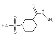 1-(甲基磺酰基)哌啶-3-碳酰肼