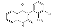 3-(3-氯-4-甲基苯基)-2-硫基氧代-2,3-二氢-4(1h)-喹唑啉酮