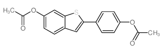 2-[4-(乙酰氧基)苯基]苯并[B]噻吩-6-醇乙酸酯