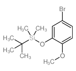 2-(叔丁基二甲基甲硅烷基氧基)-4-溴苯甲醚