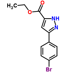 3-(4-溴苯基)-1H-吡唑-5-羧酸乙酯