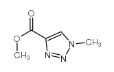 1-甲基-1,2,3-三氮唑-4-甲酸甲酯 (57362-82-0)