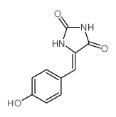 (5Z)-5-(4-羟基亚苄基)-2,4-咪唑啉二酮 (80171-33-1)