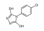 5-巯基-4-对氯苯基-4氢-3-羟基-1,2,4-三唑
