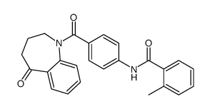 1-[4-(2-甲基苯甲酰胺基)苯甲酰基]-5-氧代-2,3,4,5-四氢-1H-1-苯并氮杂卓