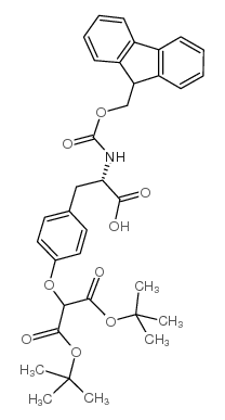 N-[(9H-芴-9-基甲氧基)羰基]-L-酪氨酸 O-丙二酸二叔丁酯