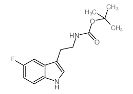 [2-(5-氟-1H-吲哚-3-基)-乙基]-氨基甲酸叔丁酯