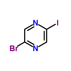 2-溴-5-碘吡嗪