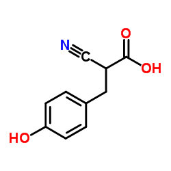 2-氰基-3-(4-羟基苯基)丙酸