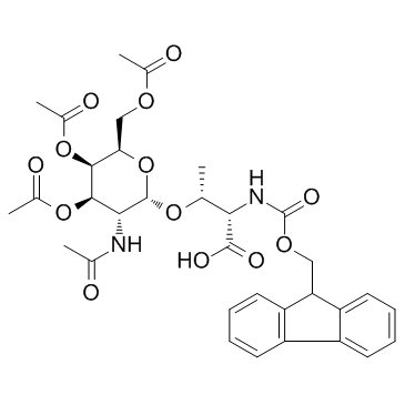 N-芴甲氧羰基-O-beta-(2-乙酰氨基-2-脱氧-3,4,6-三-O-乙酰基-alpha-D-吡喃半乳糖基)-L-苏氨酸