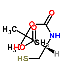 (叔丁氧羰基)-D-半胱氨酸