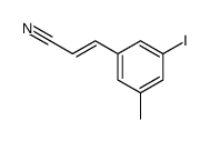 3-碘-5-甲基肉桂腈