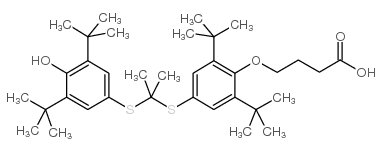 4-(2,6-二-叔丁基-4-(2-(3,5-二-叔丁基-4-羟基苯基硫代)丙烷-2-基硫代)苯氧基)丁酸