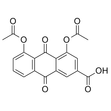 双醋瑞因; 二乙酰大黄酸; 二乙酰二氢蒽羧酸