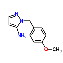 1-[(4-甲氧基苯基)甲基]-1H-吡唑-5-胺 (3528-45-8)