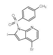 4-溴-2-碘-N-对甲苯磺酰-7-氮杂吲哚