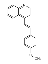 (E)-4-(4-甲氧基苯乙烯基)喹啉
