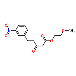 3-硝基苯叉基乙酰乙酸甲氧乙酯 (39562-22-6)