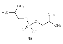 二硫代磷酸-O,O-双(2-甲基丙)酯钠盐 (53378-51-1)