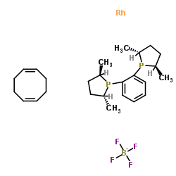 (-)-1,2-双((2R,5R)-2,5-二甲基磷皂)苯(环辛二烯)铑(I)四氟硼酸盐