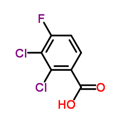 2,3-二氯-4-氟苯甲酸 (154257-76-8)