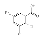 3,5-二溴-2-氯苯甲酸