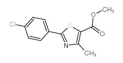 2-(4-氯苯基)-4-甲基-1,3-噻唑-5-羧酸甲酯