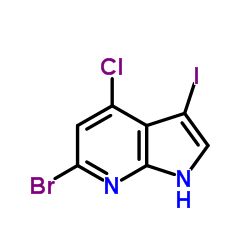 6-溴-4-氯-3-碘-7-氮杂吲哚