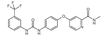 N-甲基-4-(4-(3-(3-(三氟甲基)苯基)脲)苯氧基)吡啶-2-甲酰胺