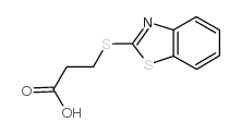 3-(2-苯并噻唑硫代)丙酸 (4767-00-4)