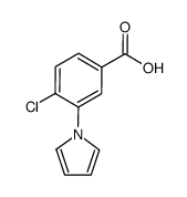 4-氯-3-(1H-吡咯-1-基)苯甲酸 (107946-72-5)