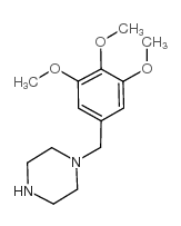 1-[(3,4,5-三甲氧基苯基)甲基]哌嗪 (52146-35-7)