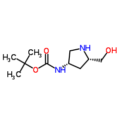 [(3S,5S)-5-(羟甲基)-3-吡咯烷基]氨基甲酸叔丁酯 (663948-85-4)