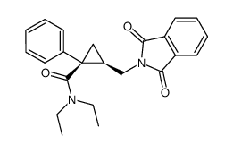 (1S,2R)-2-((1,3-二氧代异吲哚啉-2-基)甲基)-N,N-二乙基-1-苯基环丙烷甲酰胺