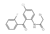 2-溴乙酰氨基-5-氯-2’-氟二苯甲酮