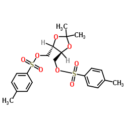 (-)-1,4-二-O-甲苯磺酰基-2,3-O-异亚丙基-L-苏糖醇 (37002-45-2)
