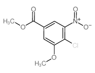 4-氯-3-甲氧基-5-硝基苯羧酸甲酯
