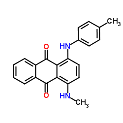 1-甲氨基-4-对甲苯氨基蒽醌 (128-85-8)