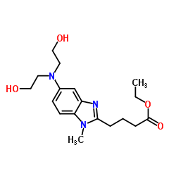 5-[双(2-羟乙基)氨基]-1-甲基-1H-苯并咪唑-2-丁酸乙酯