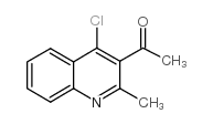 2-甲基-3-乙酰基-4-氯喹啉