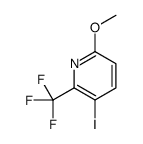 3-碘-6-甲氧基-2-(三氟甲基)吡啶 (503184-34-7)
