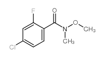 4-氯-2-氟-N-甲氧基-N-甲基苯胺