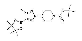 1-(1-Boc-4-哌啶基)-3-甲基吡唑-4-硼酸频哪醇酯
