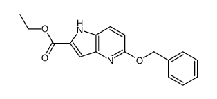 5-(苄氧基)-1H-吡咯并[3,2-b]吡啶-2-羧酸乙酯