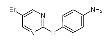 4-[(5-溴嘧啶-2-基)硫代]苯胺 (849035-61-6)